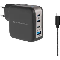 Conceptronic Althea18b Gan 100w Usb-a-och Usb-c-väggladdare
