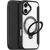 DUX iPhone 17 Skin X Pro magnetiskt flip skal- Svart