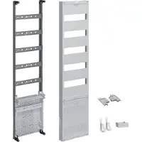 Hager ZU37V5RKAPZ2 Fördelningsfält UniVZ 1050 mm 1Fz. 5Rh m.APZ undre QC-kl. Fördelningsfält Flerfärgad 1 st