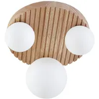 LINDBY Taklampa Mori , dimbar, Ljust trä, Vardagsrum / matsal, Trä, Modern, Taklampa