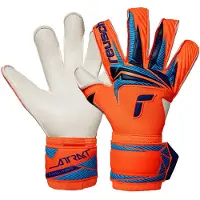 Reusch Målvaktshandske Attrakt Gold X Evolution World Cup Line - Orange/Blå, storlek 8