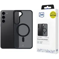 3MK Smoke MagCase till Samsung Galaxy S23 5G – Svart
