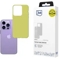 3mk Protection Skal till iPhone 14 Pro Max från serien 3mk Matt Case – limegrönt