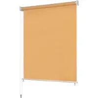 vidaXL Rullgardin utomhus 160x140 cm beige
