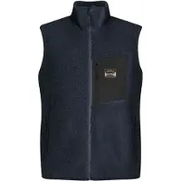 Lundhags Flok Wool Ms Pile Vest, mellanlager, herr, blå