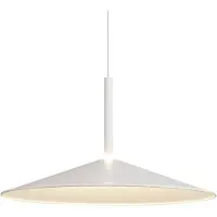 Mantra-Iluminacion Pendellampa Calice, Vitt / opal, Kök, Aluminium / grå / zink