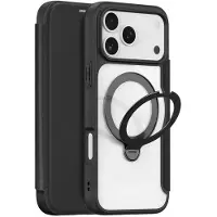 DUX iPhone 17 Pro Max Skin X Pro magnetiskt flip skal- Svart