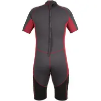 Trespass Argon 3 Mm Kortärmad Shorty Med Dragkedja Bak