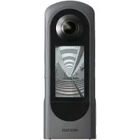 Ricoh THETA X (2023) - 360 grader videokamera - 5.7K / 30 fps - 48.0 MP - blixt 46 GB - flashkort - Wi-Fi, Bluetooth