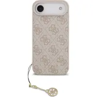 GUESS iPhone Air 4G Charm Hybridskal- MagSafe-kompatibel - Rosa