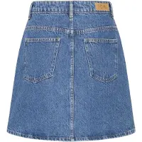 Ichi Kjol 'IHPamila' blå denim