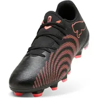 Puma Future 9 Play FG/AG Eclipse - Svart/Röd/Strong Gray, storlek 40