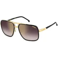 Carrera Aviator Mens Black Gold Gold Mirror on Burgundy Gradient 1071/S