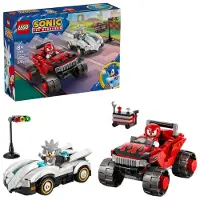 LEGO Sonic Igelkotten - Silver Bil... 77118 - 378 Delar - - One Size - Klossar