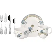 Villeroy & Boch Barnservis 7 Delar Walk Like An Elephant - Barnserviser Porslin Multi