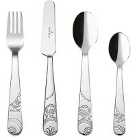 Villeroy & Boch Barnbestick 4 Delar Roar Like A Lion - Barnbestick Rostfritt Stål