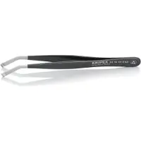 Knipex 92 16 01 ESD ESD Positioneringspincett 1 st Trubbig 120 mm
