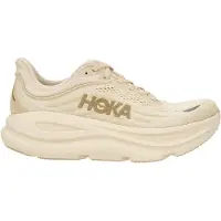 Hoka One One HOKA Bondi 9 Wide Vanilla Birch Dam Sneaker Cream 1162014-VCH 40 beige