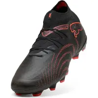Puma Future 9 Pro FG/AG Eclipse - Svart/Röd/Strong Gray, storlek 41
