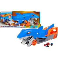 Mattel City Shark Chomp-transportfordon, Fordonsset, 4 År, Plast, Multifärg