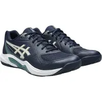 Asics för män. 1041A547 Sneakers GEL-Dedicate 9 Clay marinblå (46), Karta, Nyckelband, Casual, Deportivo, Nät, Marino