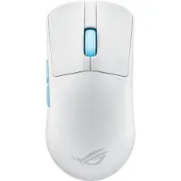 Asus ROG Harpe Ace Aim Lab Edition White Gaming-mus Trådlös, Bluetooth, USB Optisk Vit 4 Knappar 36000 dpi Laddningsbara, Ergonomisk