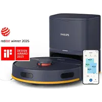 Philips HomeRun 2000 Series XU2000 - Dammsugare - självgående - utan påse - mörkblå - 1 batteri