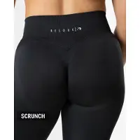 Relode Hybrid Seamless Tights - Jet Black