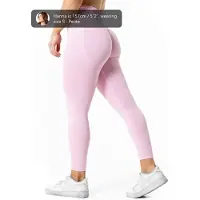 Relode Aura Seamless Scrunch Tights - Light Pink