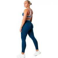 Relode Hybrid Contrast Tights - Blue