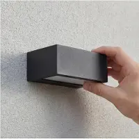 LEDS-C4 Vägglampa utomhus Nemesis, Modern, Utomhusvägglampa