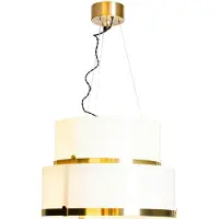 By Rydens Design pendellampa Marcel, dimbar, Vitt / opal, Vardagsrum / matsal, Glas, Design, Pendellampa