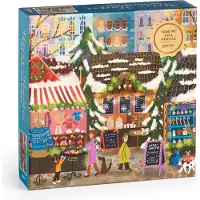 Joy Laforme Merry Market Foil Puzzle in a Square Box