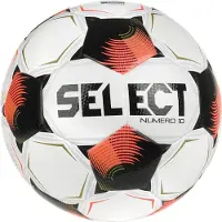 Select Fotboll Numero 10 V26 - Vit/Röd, storlek Ball SZ. 4