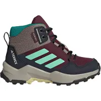 Adidas - Vandringsskor barn - Terrex Ax4R R.Rdy Mid Kids Maroon för Unisex - Barnstorlek 33 - Bordeaux