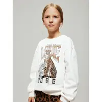 Name it Sweatshirt - NkfBeo - Cloud Dansare - - 11-12 år (146-152) - Sweatshirt