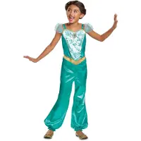 Liragram Disney Klassisk Prinsessan Jasmine-dräkt För Flickor