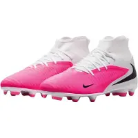 Nike Phantom 6 Club High Cut Mg Breakout - Rosa/vit/svart - Multi Ground (Mg), storlek 43