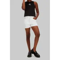 Calvin Klein High Rise Relaxed Denim Shorts