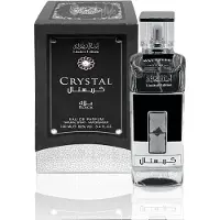 Ard Al Zaafaran Crystal Black Eau de Parfum Spray fr unisex 3,4 ounce