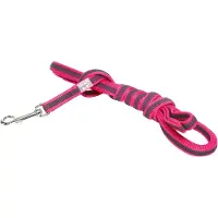 Julius-K9 K9 C&G-lina, rosa/grå, 14 mm/3 m, m/handtag, max 30 kg
