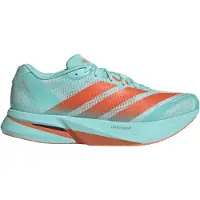 Adidas Adizero Boston 13 Blue Orange Running Shoes AW26, Size UK 9