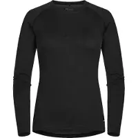 Urberg Women's Selje Merino-Bamboo Top Black Beauty