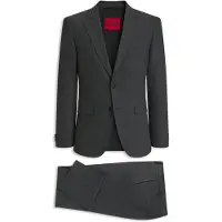 HUGO Extra-slim-fit suit in a stretch-wool blend