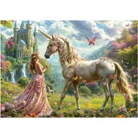 Educa Pussel Unicorns And Butterflies 500 bitar, Educa