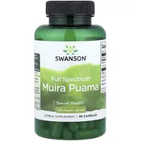 Swanson Health , Full Spektrum, Muira Puama, 400 mg, 90 Kapslar