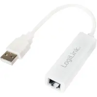 Logilink UA0144B Nätverksadapter 100 MBit/s USB 2.0, RJ45