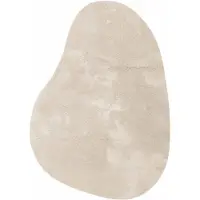 vidaXL Matta HUARTE Beige 140 x 200 cm Polyester