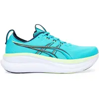 Asics Gel-Nimbus 28 Turquoise Blue Running Shoes AW26, Size 44,5 - EUR
