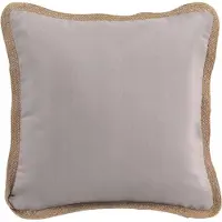 Douceur D`Interieur Douceur d’Interieur dekorativt örngott KELONIA med dekorlist, 40 x 40 cm